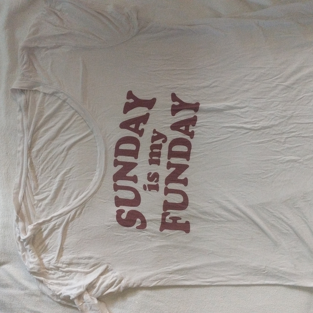 Sunday fun tshirt